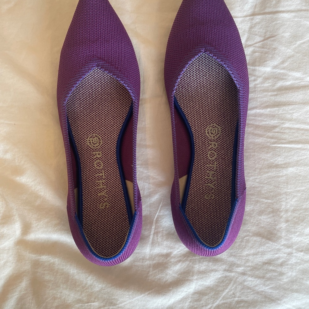 Rothy's Women's RARE Violet Flats